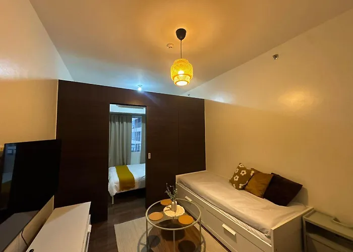 Air Residences Makati 1br Hall And Balcony Manila