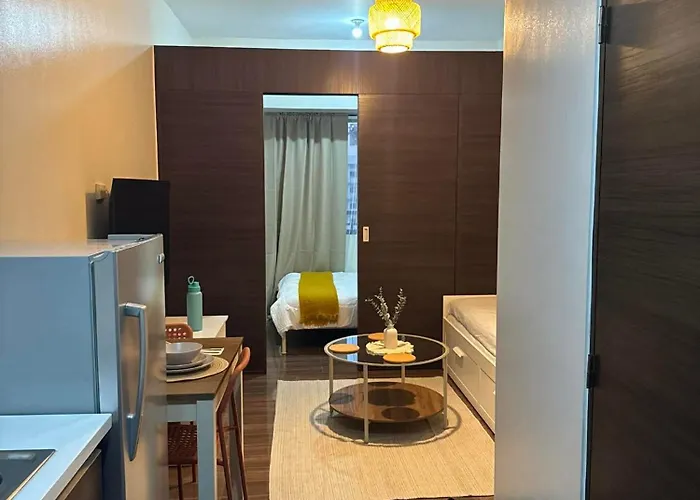 Air Residences Makati 1br Hall And Balcony