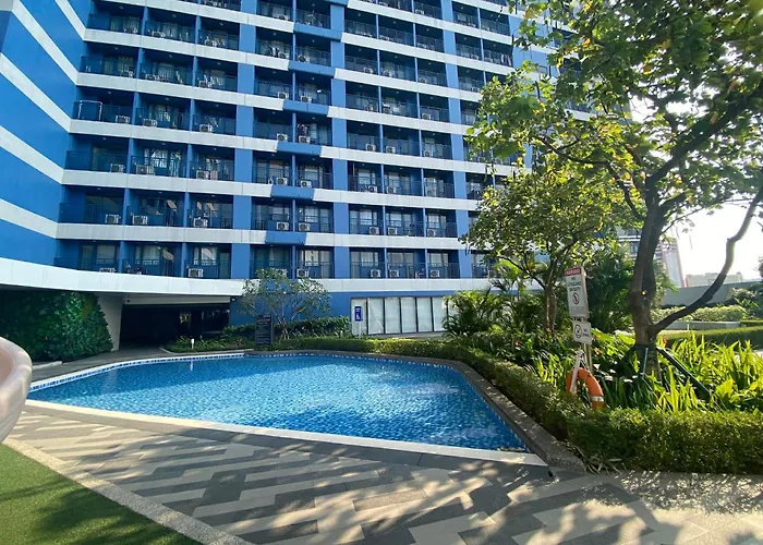 Apartment Air Residences Makati 1br Hall And Balcony